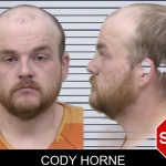 Cody Horne mugshot