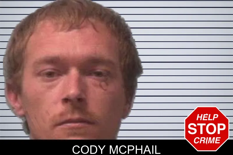 Cody McPhail mugshot