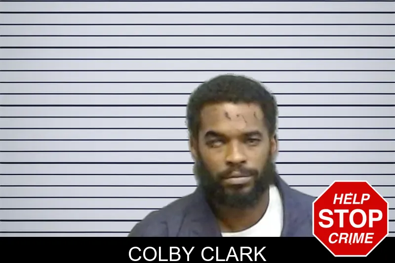 Colby Clark mugshot