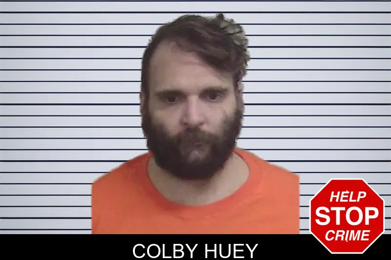 Colby Huey mugshot