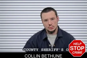 Collin Bethune mugshot