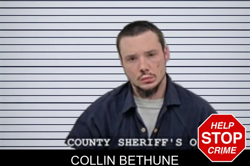 Collin Bethune mugshot