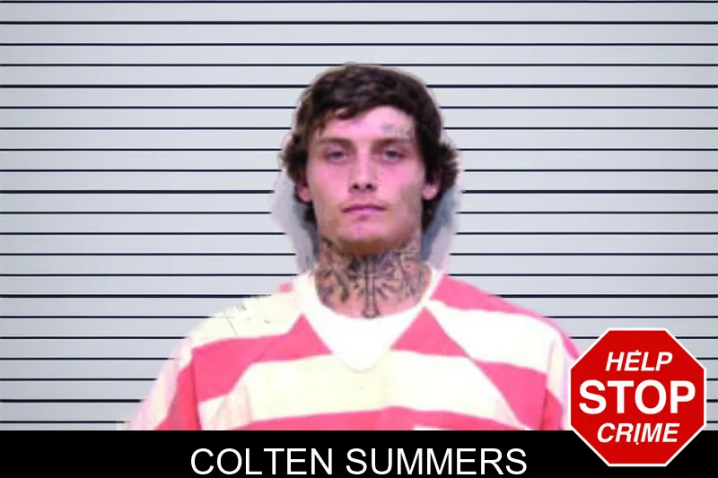 Colten Summers mugshot