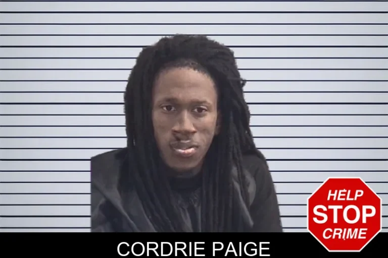 Cordrie Paige mugshot – Spalding County , Georgia Cordrie Paige