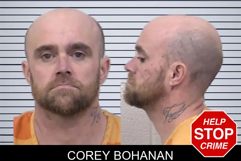 Corey Bohanan mugshot