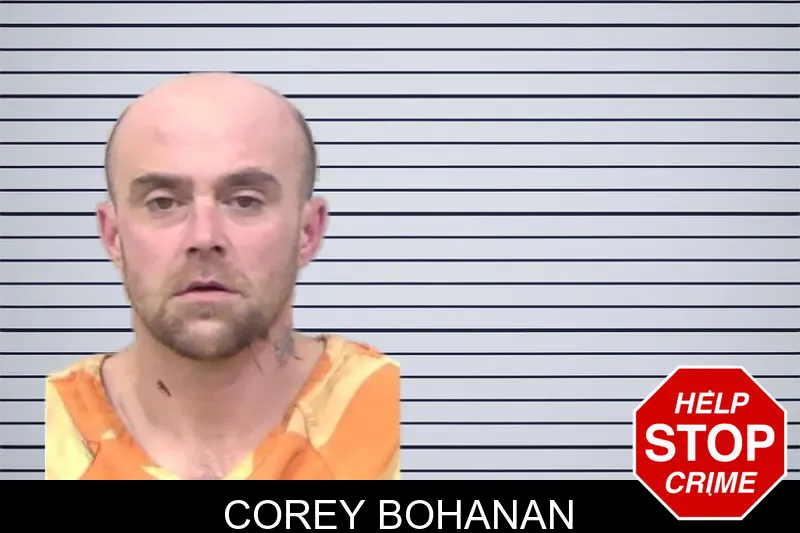Corey Bohanan mugshot