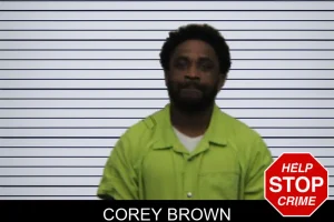 Corey Brown mugshot