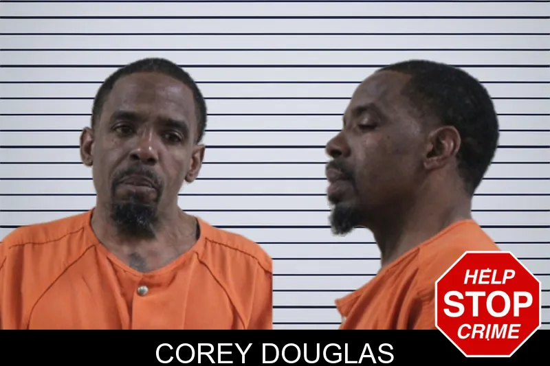 Corey Douglas mugshot