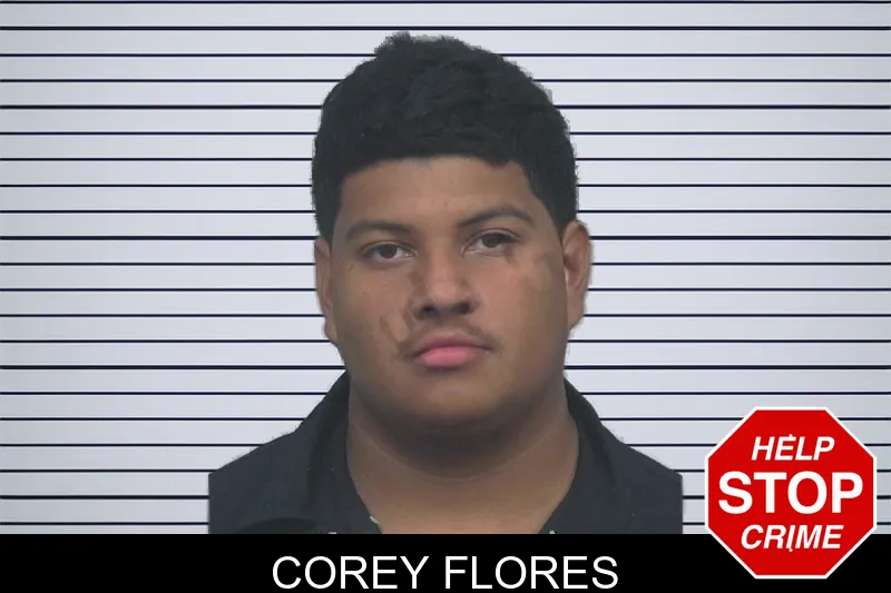 Corey Flores mugshot