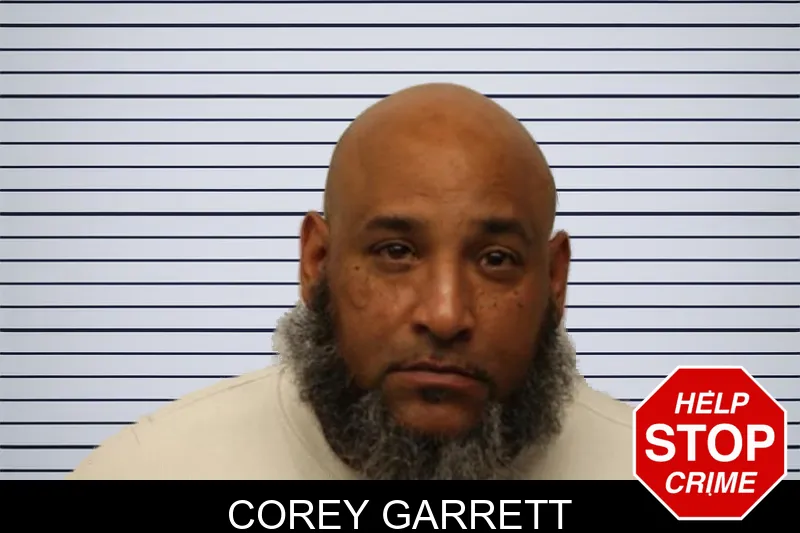 Corey Garrett mugshot