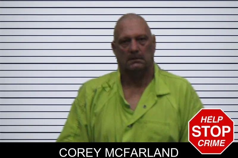 Corey McFarland mugshot