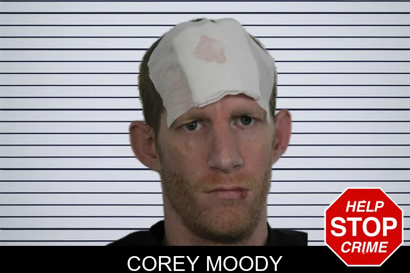 Corey Moody mugshot