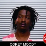 Corey Moody mugshot