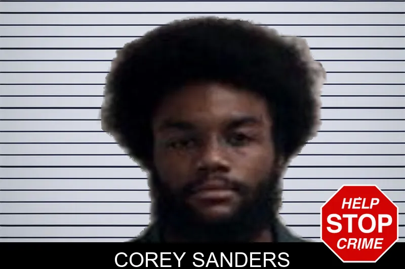 Corey Sanders mugshot