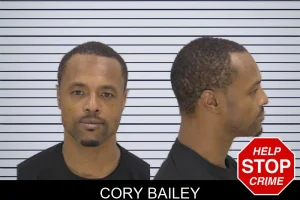 Cory Bailey mugshot