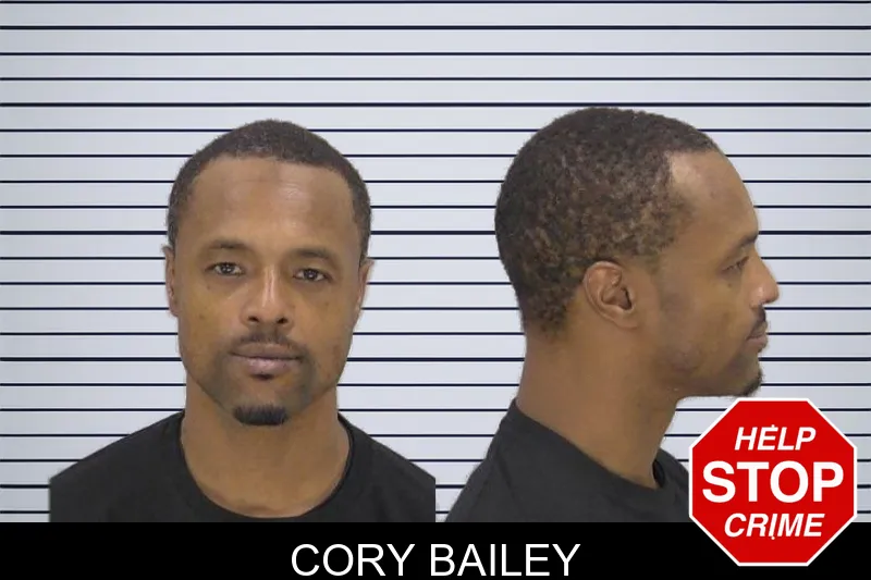 Cory Bailey mugshot