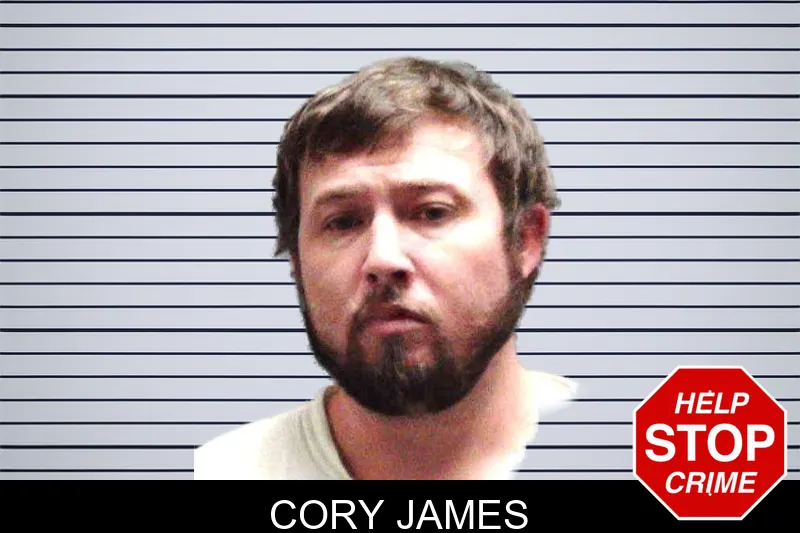 Cory James mugshot