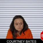Courtney Bates mugshot