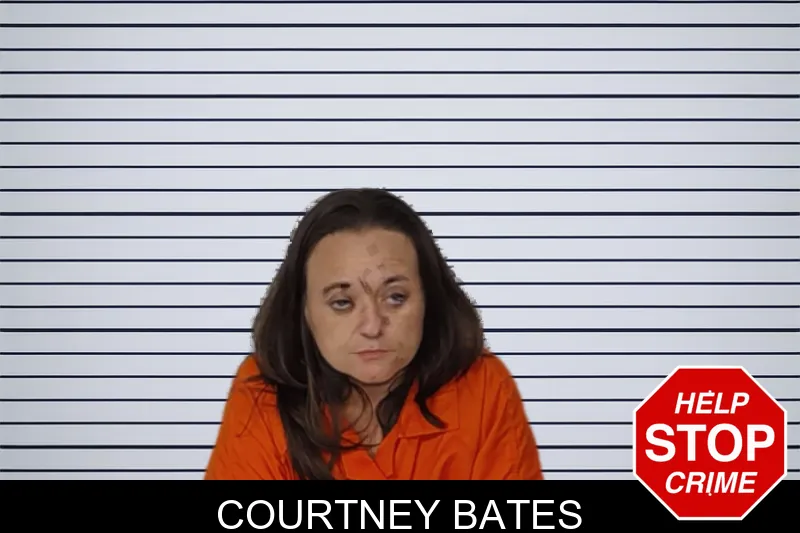 Courtney Bates mugshot