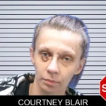 Courtney Blair mugshot
