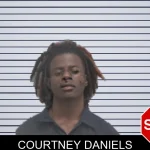 Courtney Daniels mugshot