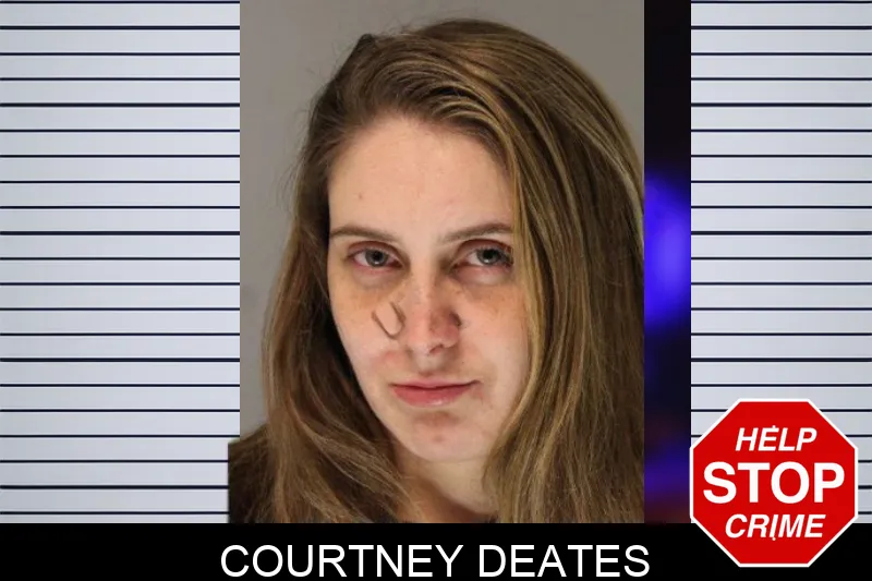 Courtney Deates mugshot