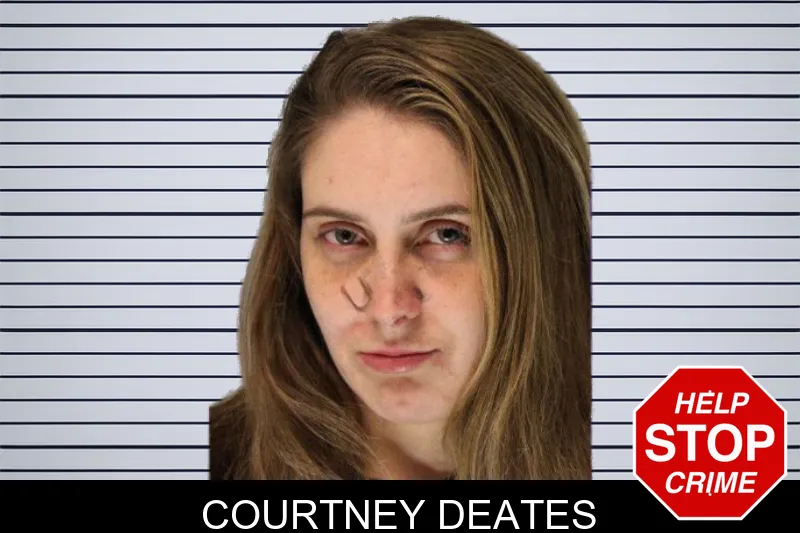 Courtney Deates mugshot