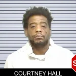 Courtney Hall mugshot