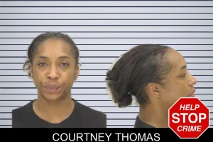 Courtney Thomas mugshot