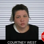 Courtney West mugshot