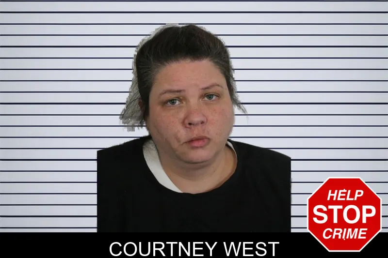 Courtney West mugshot