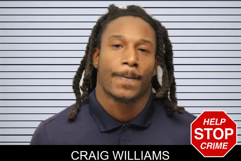 Craig Williams mugshot