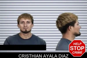 Cristhian Ayala Diaz mugshot