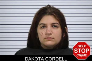 Dakota Cordell mugshot