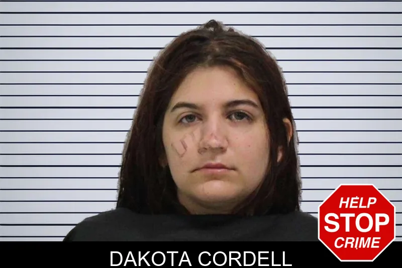 Dakota Cordell mugshot