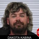 Dakota Kabina mugshot