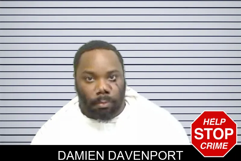 Damien Davenport mugshot