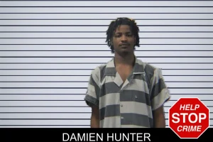 Damien Hunter mugshot