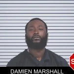 Damien Marshall mugshot