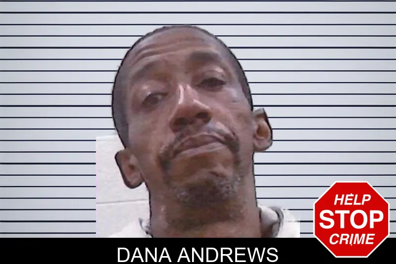 Dana Andrews mugshot