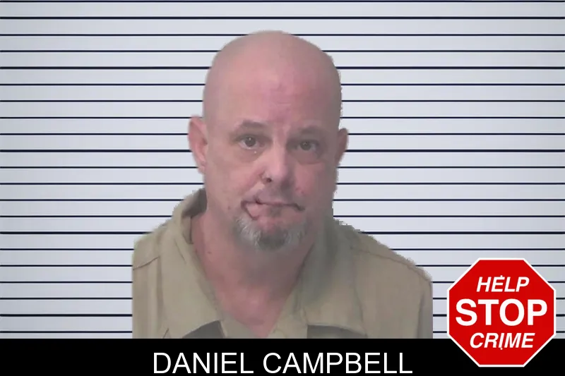 Daniel Campbell mugshot