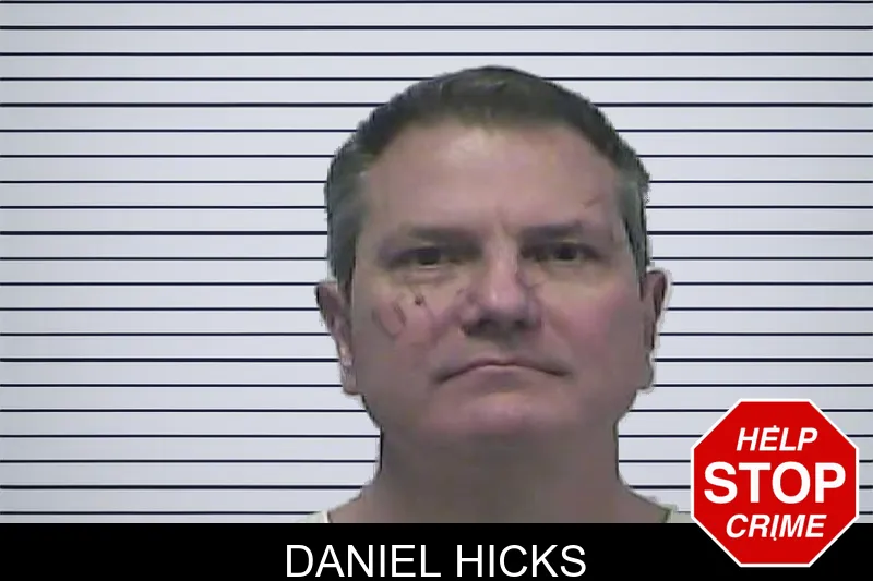 Daniel Hicks mugshot