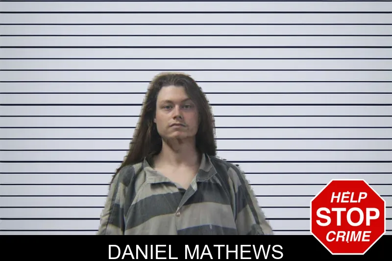 Daniel Mathews mugshot
