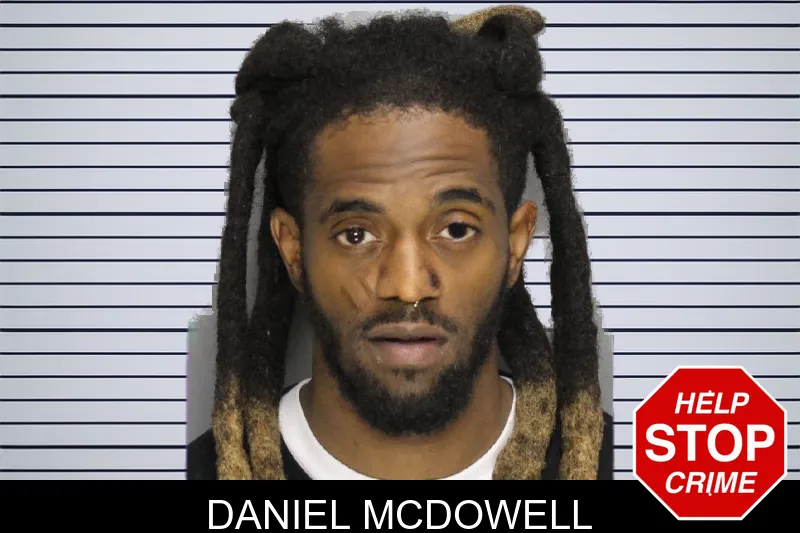 Daniel McDowell mugshot