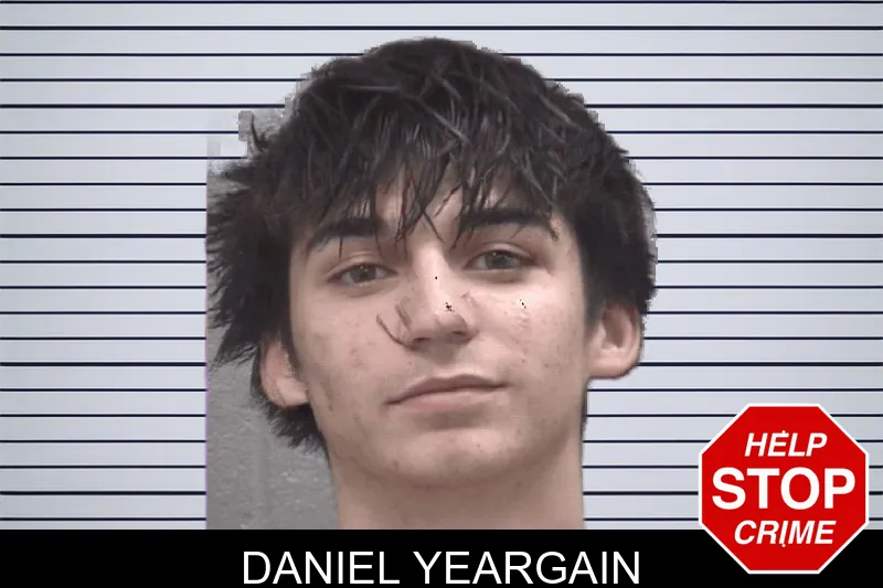 Daniel Yeargain mugshot