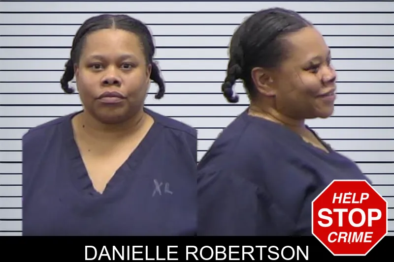 Danielle Robertson mugshot