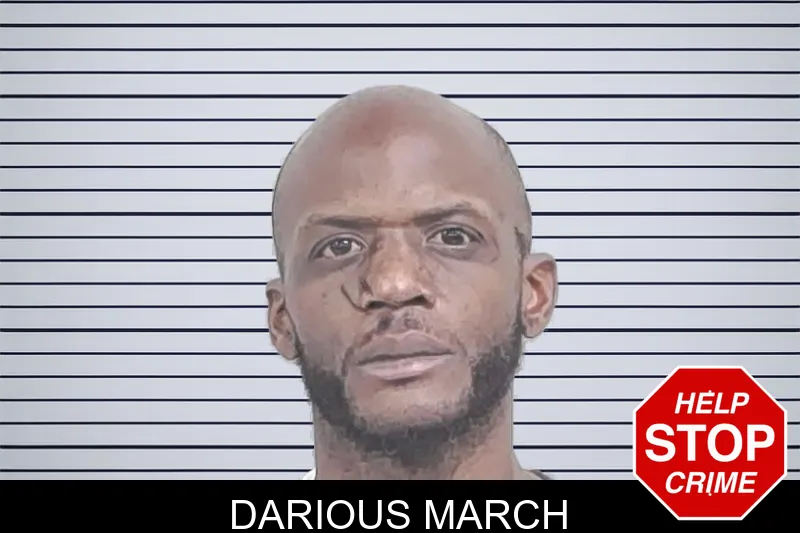 Darious March mugshot