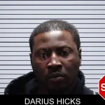 Darius Hicks mugshot