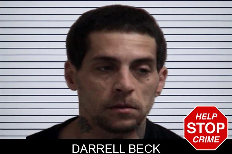 Darrell Beck mugshot