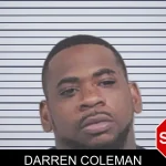 Darren Coleman mugshot